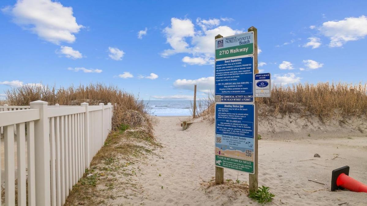 Cherry Grove Efficiency Just Steps From The Beach Myrtle Beach Luaran gambar